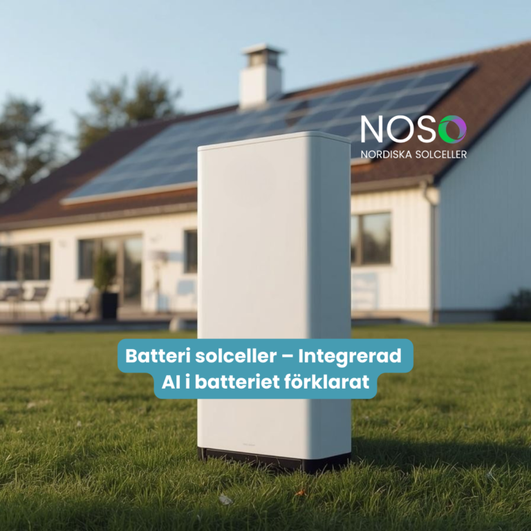 Batteri solceller – Integrerad AI i batteriet förklarat